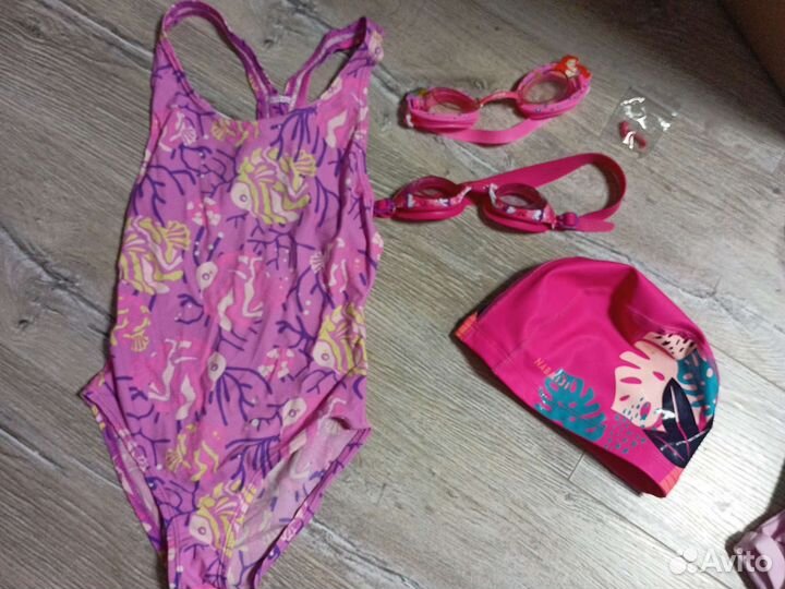 Очки для плавания joss, купальник