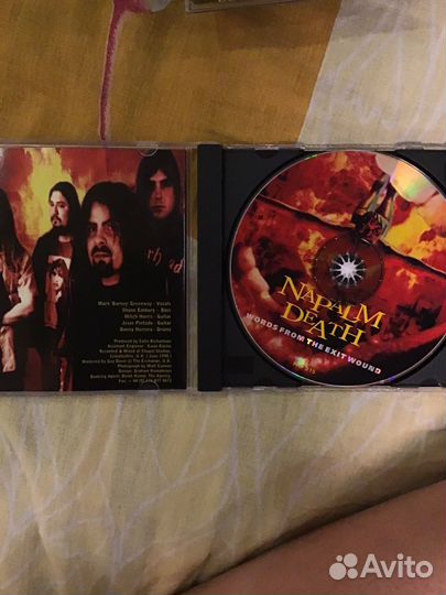 Napalm Death - Words from the exit wound CD Earche