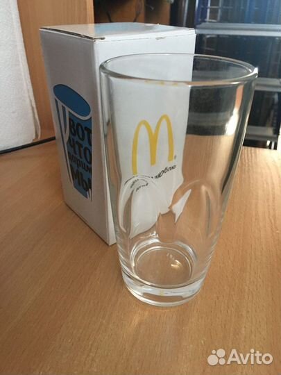 Новый стакан McDonalds Юбилейный 50 лет бигмак