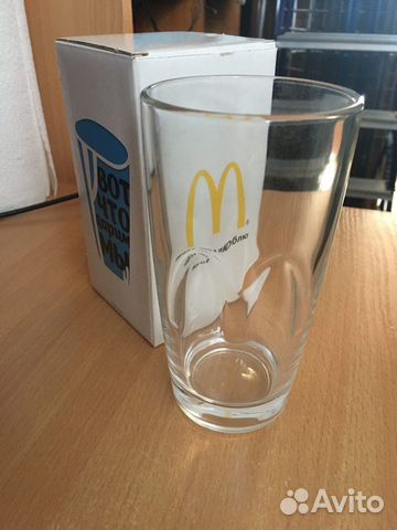 Новый стакан McDonalds Юбилейный 50 лет бигмак