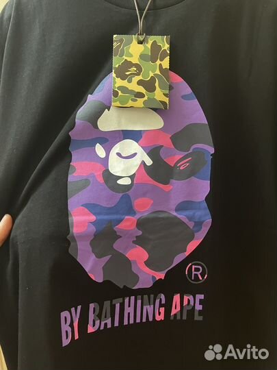 Футболка Bape, новинка 2024