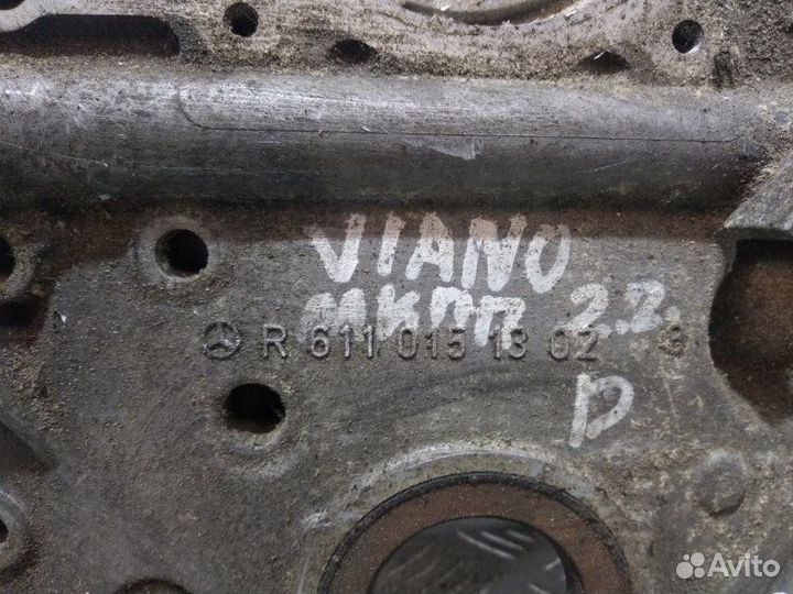 Крышка двигателя передняя Mercedes-Benz Vito Viano