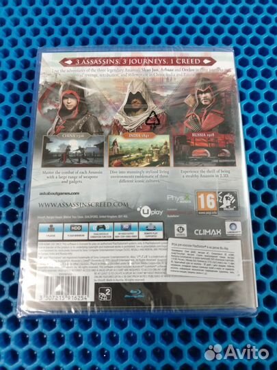 Новый диск Assassin's Creed Chronicles игра ps4