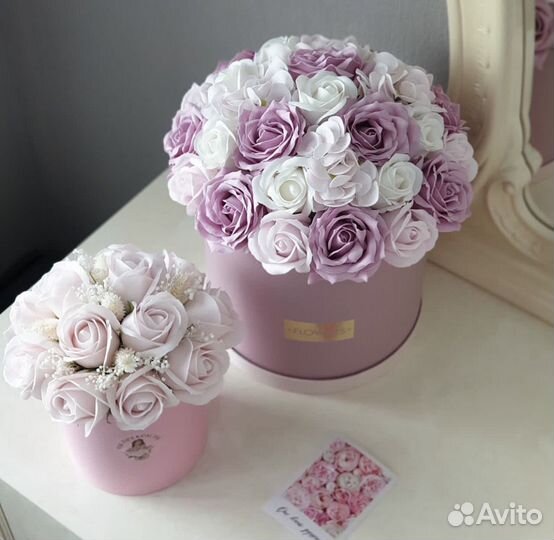 Букет из мыла