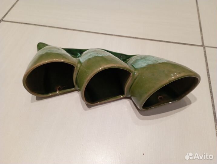 Кашпо настенное тройное СССР