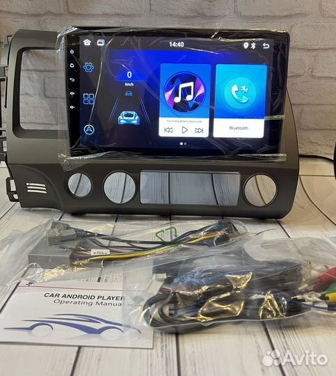 Магнитола на honda civic 4d