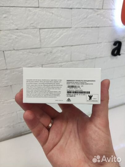 Беспроводные наушники apple airpods 2