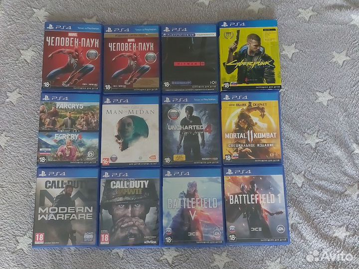 Прокат дисков на ps4