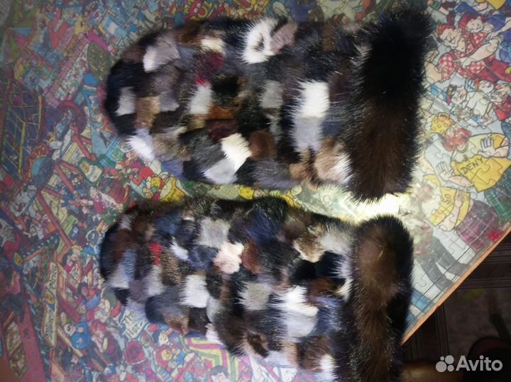 Варежки зимние женские