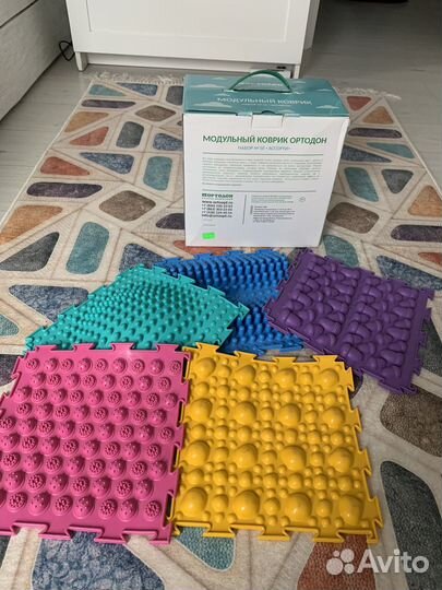 Модульный коврик ортодон 10 пазлов