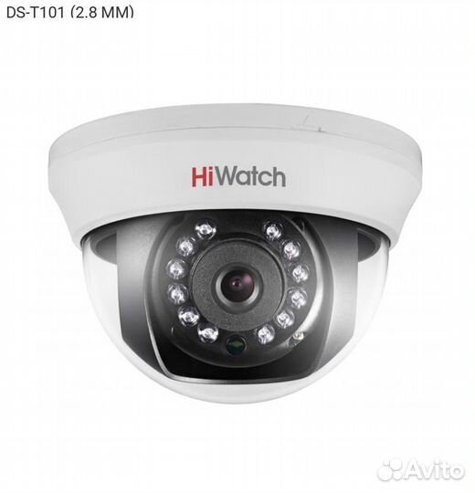Камера видеонаблюдения hikvision HiWatch DS-T101 1