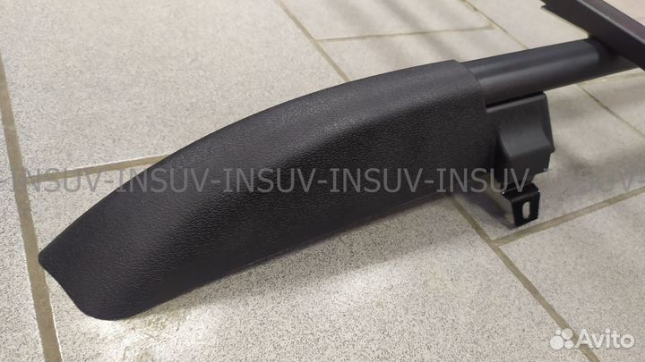 Рейлинги Шевроле-Нива (черные) VM