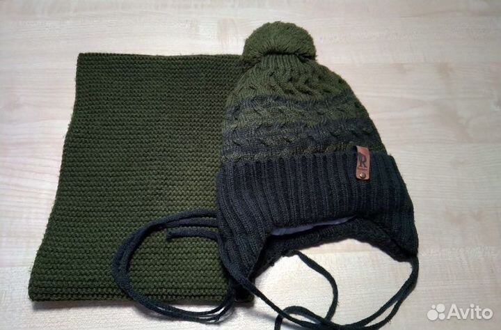 Шапка и снуд демисезон