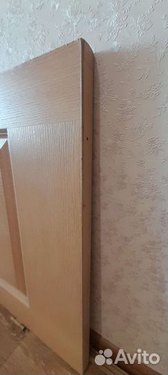 Дверное полотно со стеклом б/у