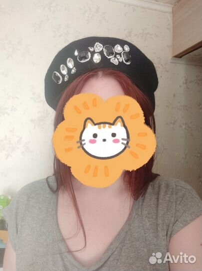 Берет фетровый женский