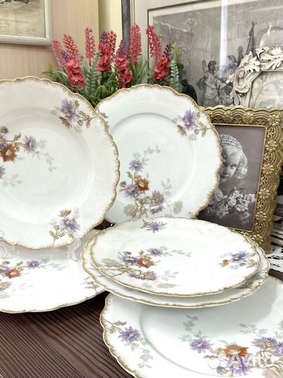 Антикварные тарелки Франция