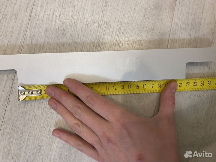 Ручка-профиль торцевая мебельная скрытая 296 мм