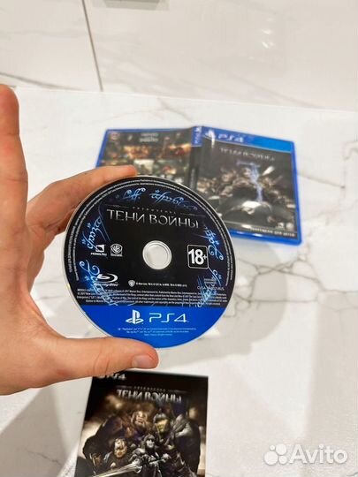 PS4 PS5 Игра Средиземье: Тени войны PS4