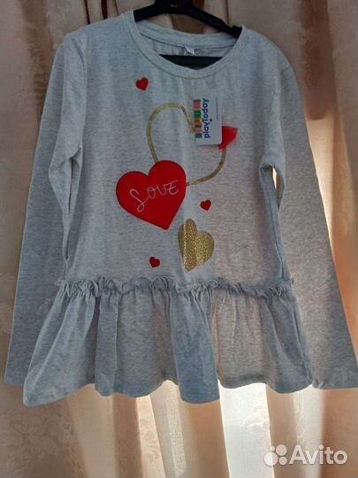 Трикотажный джемпер для девочки