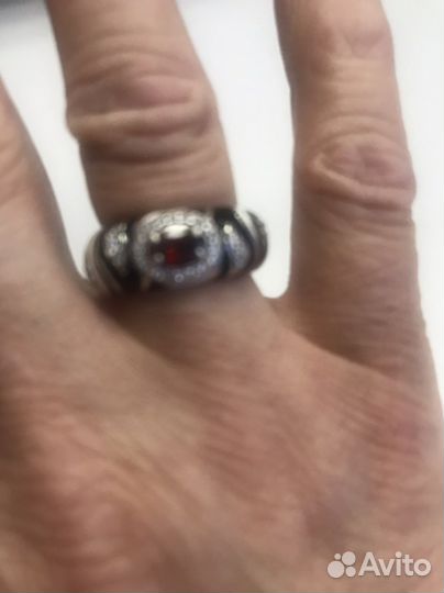 Серебряное кольцо женское