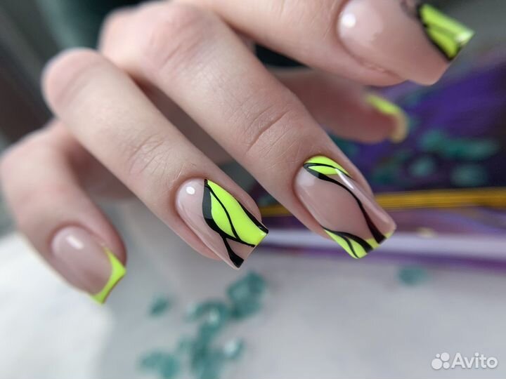 Маникюр с покрытием