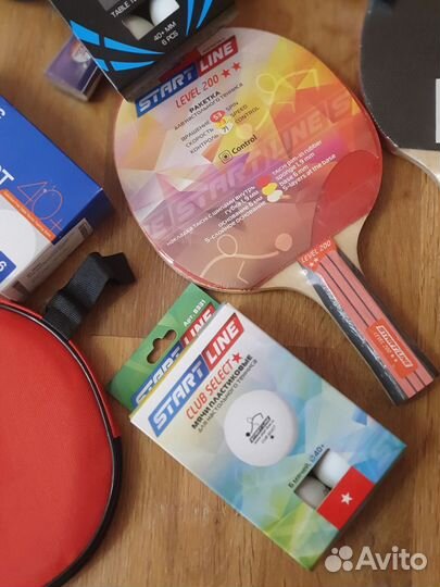 Тэнесные ракетки и шарики