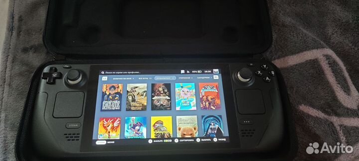 Игровая приставка Steam Deck 64gb + 512gb Samsung