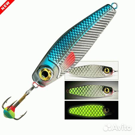 Блесна зимняя Светлячок aqua