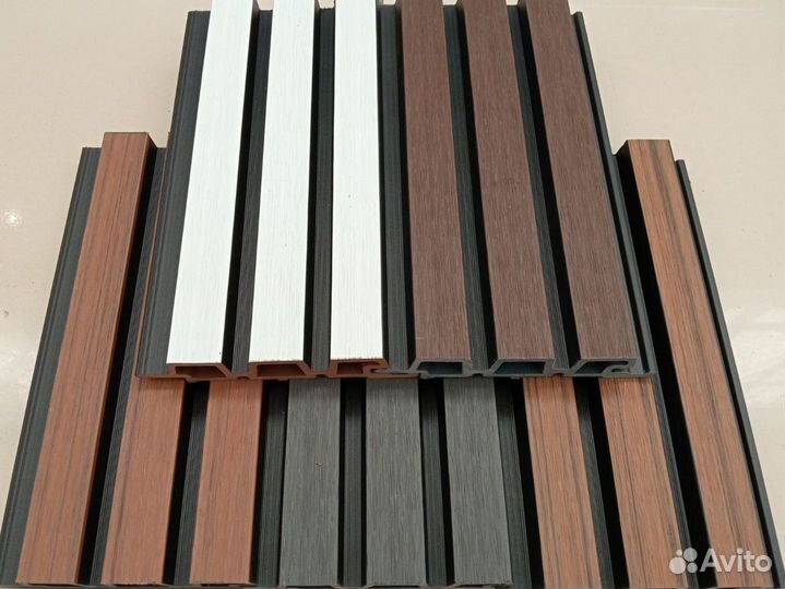 Реечные фасадные панели дпк