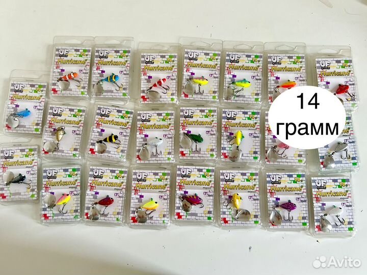 Тейл спиннер оригинал Hurricane 14 гр