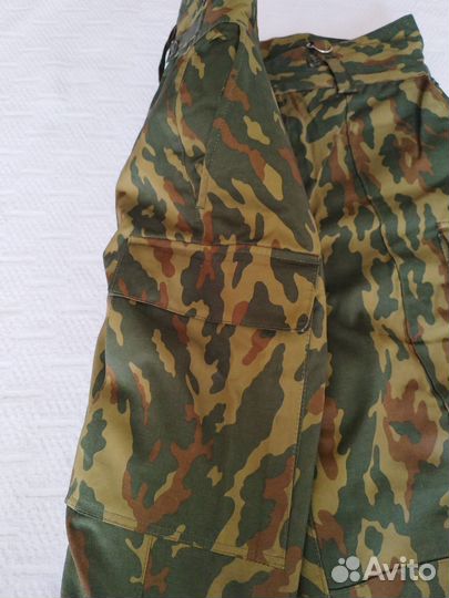 Штаны ватные комуфляж р.52