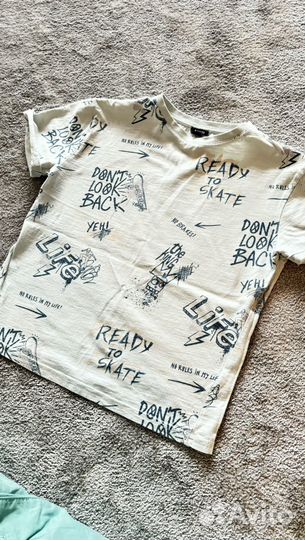 Летние вещи пакетом на мальчика 122-128