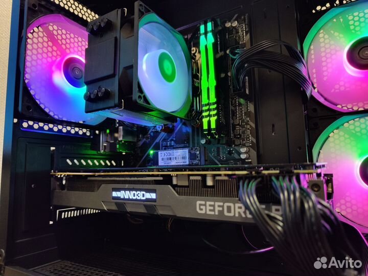 Игровой PC Ryzen 5 3600, RTX2070s, 16Gb DDR4