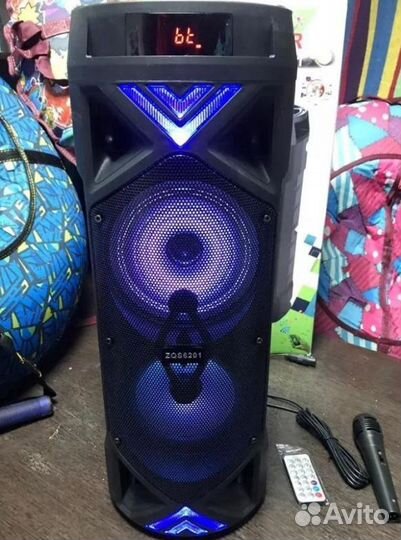 Беспроводная колонка с караоке 60 см