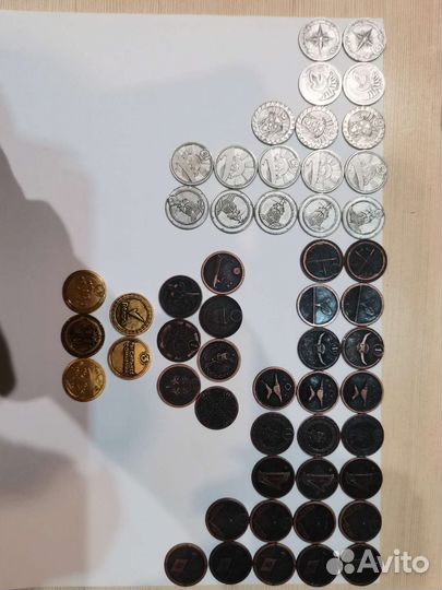 Монеты игровые коллекционные