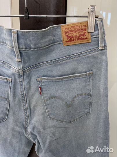 Джинсы Levi's skinny женские новые светлые