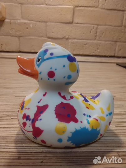 Коллекционная резиновая уточка Bud Duck Arty Duck