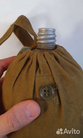 Фляжка для питьевой воды армейская