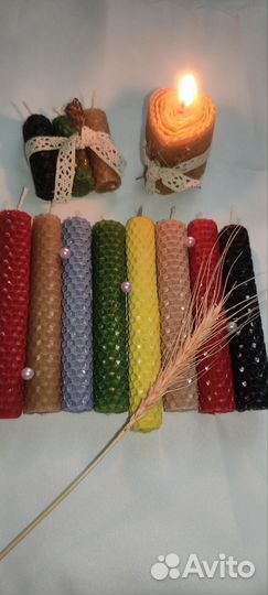 Свечи из вощины