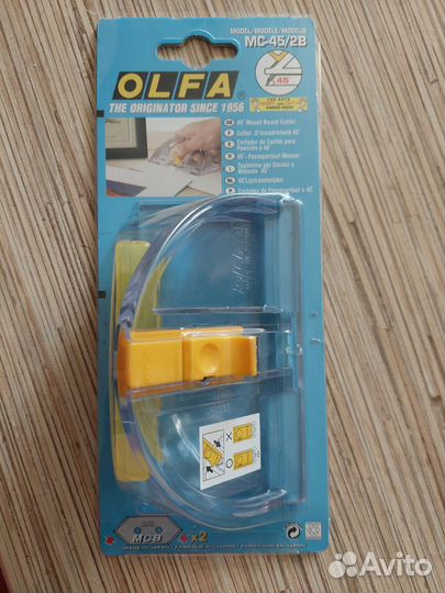 Нож Olfa Mount Cutter для резки паспарту 45 градус