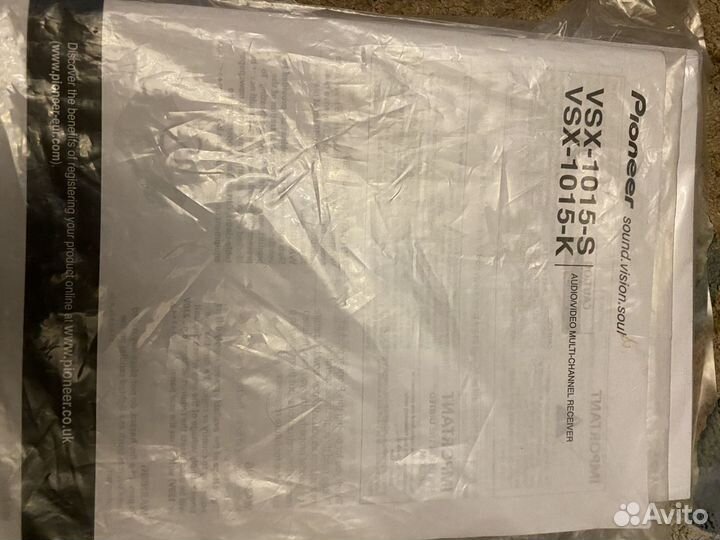 Ресивер pioneer VSX-1015-S