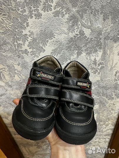 Ботинки кожаные pablosky 22