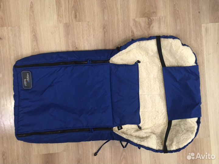 Детский зимний конверт happy baby в коляску