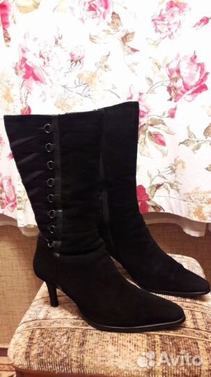 Женские натуральные зимние сапоги