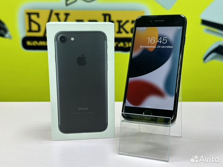 Телефон iPhone 7/128Gb/отпечаток/рассрочка