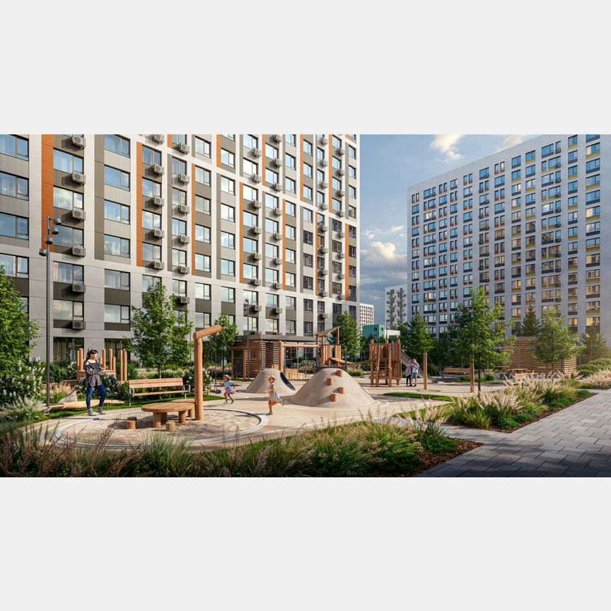 2-к. квартира, 61,7 м², 8/15 эт.