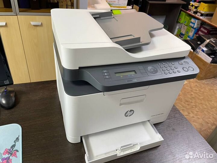 Лазерное цветное мфу HP Color Laser MFP M179FNW