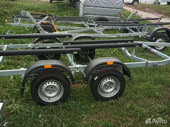 Прицеп лодочный двухосный 6.5 метров. кмз
