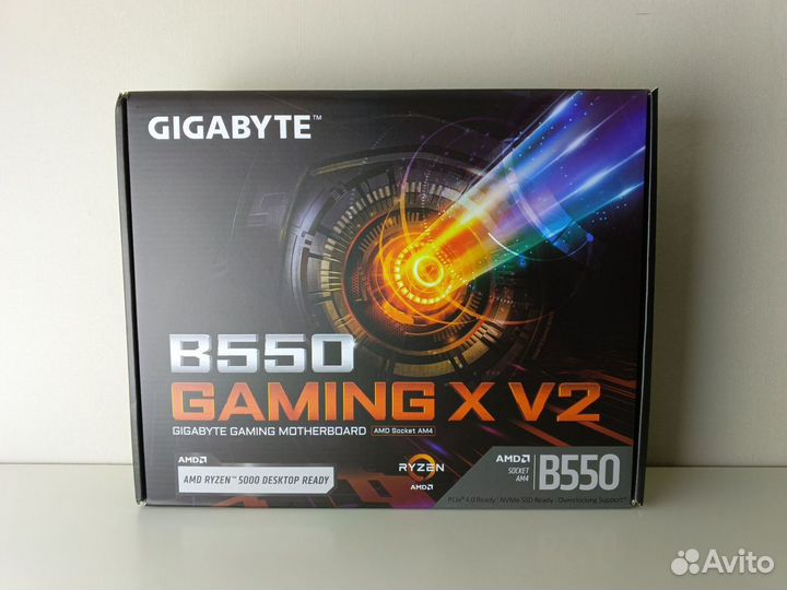 Материнская плата Gigabyte B550 gaming X V2 новая