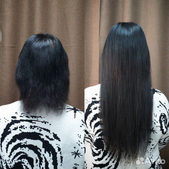 Капсульное наращивание волос